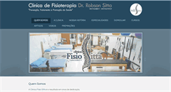 Desktop Screenshot of fisiositta.com.br